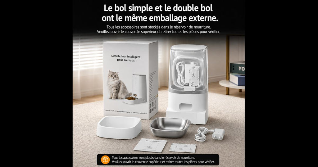Distributeur intelligent pour animaux