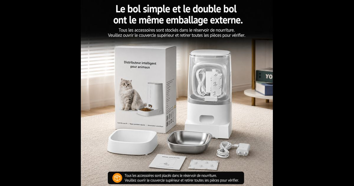 Distributeur intelligent pour animaux