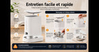 Entretien facile pour distributeur intelligent