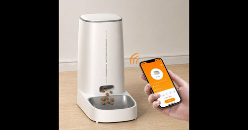Distributeur de croquettes connecté Pawtique