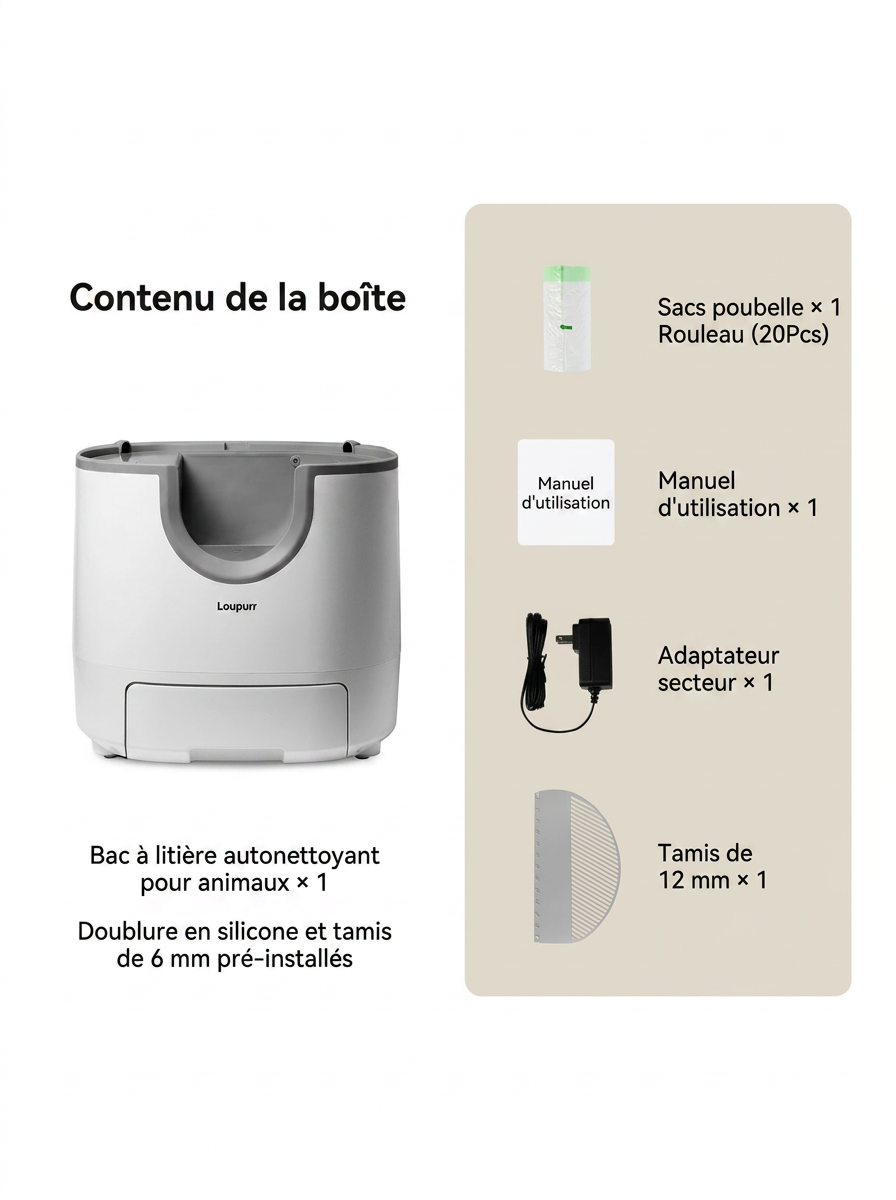 Litière autonettoyante Pawtique - vue 3